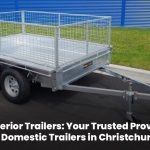 Superior Trailers: Top-quality domestic trailers available in Christchurch for all your transportation needs.