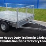 Superior heavy duty trailers in Christchurch designed for secure and reliable load handling