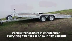 Vehicle transport services in Christchurch, New Zealand – car and trailer transport for safe delivery.
