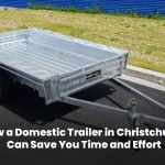 Domestic trailer in Christchurch used for easy transport and garden work