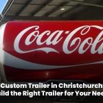 Custom-built trailer in Christchurch designed for specific transport needs