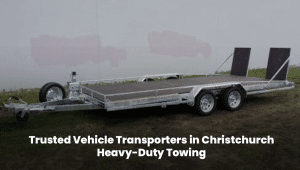 Heavy-duty vehicle towing and transport service in Christchurch safely moving vehicles