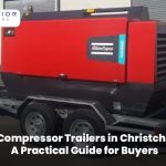 Air-compressor trailer in Christchurch for construction and industrial use