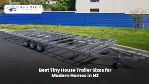 Tiny house trailer sizes for modern homes in New Zealand