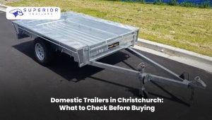 Domestic trailers in Christchurch for everyday hauling and transport