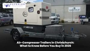 Air-compressor trailer for sale in Christchurch