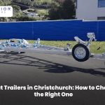 Boat trailer in Christchurch for transporting boats safely and securely.